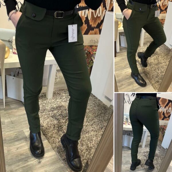 Спортно-елегантен милитъри панталон елизабет фешън